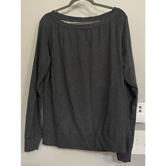 Nike Top Dri-Fit Tech‎ Fleece Uptown Epic Grey Pullover Athleasure Womens L - Picture 1 of 6